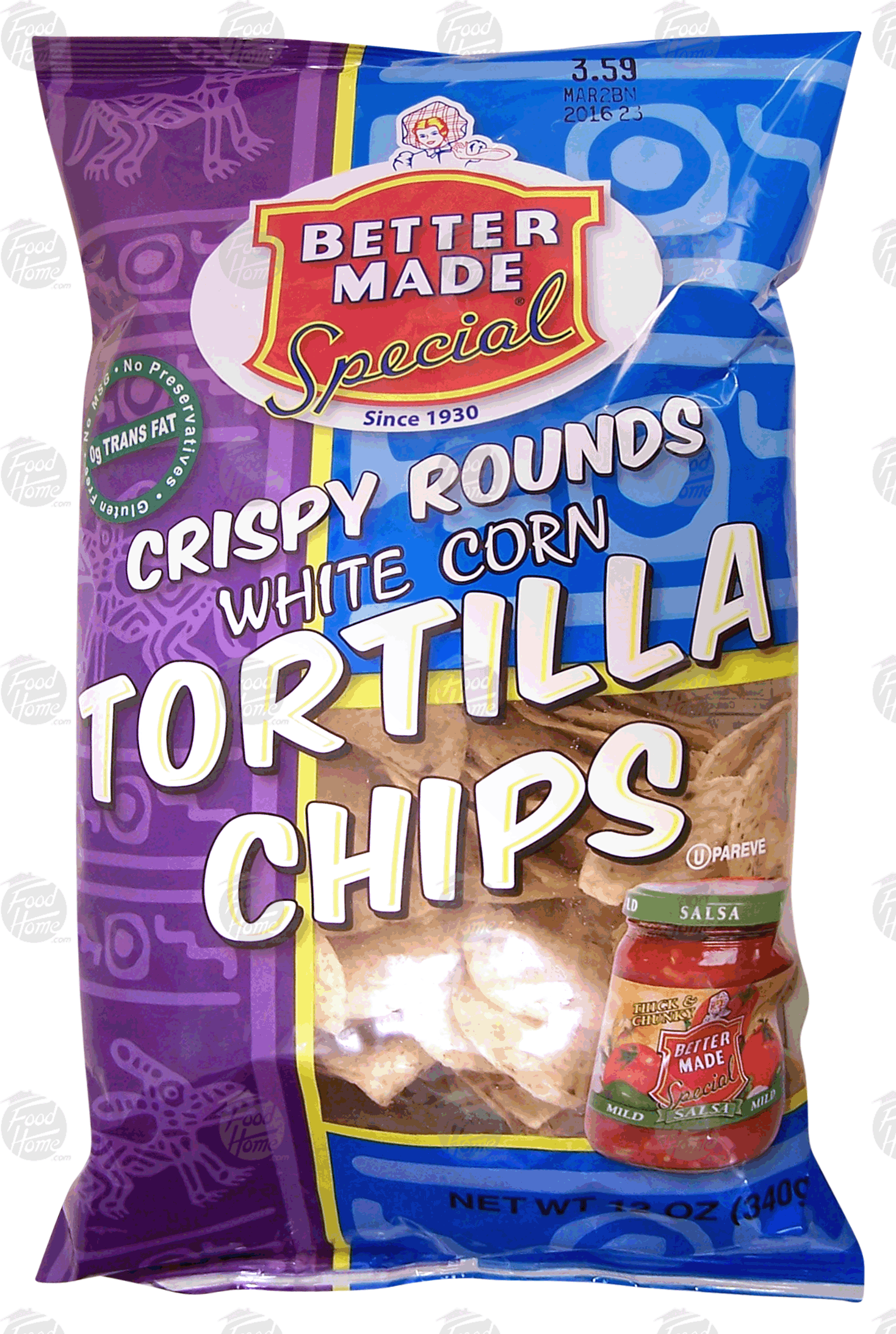 Better Made Special crispy rounds white corn tortilla chips Full-Size Picture